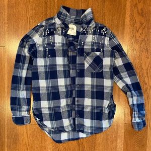 Blue flannel